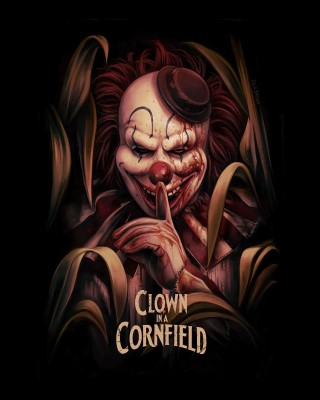 Clown in a Cornfield Poster